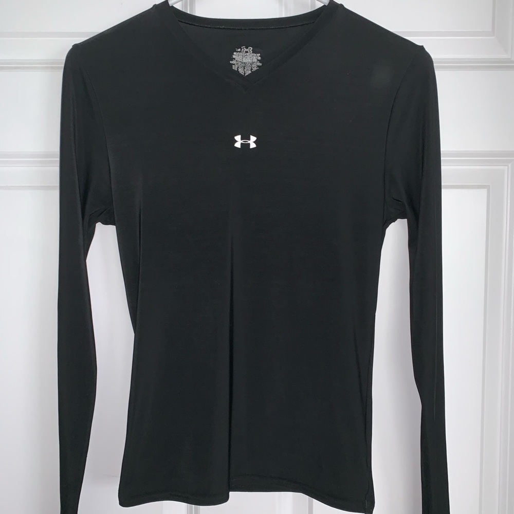 Under Armour Women’s Fitted V-Neck Top Long Sleeve
